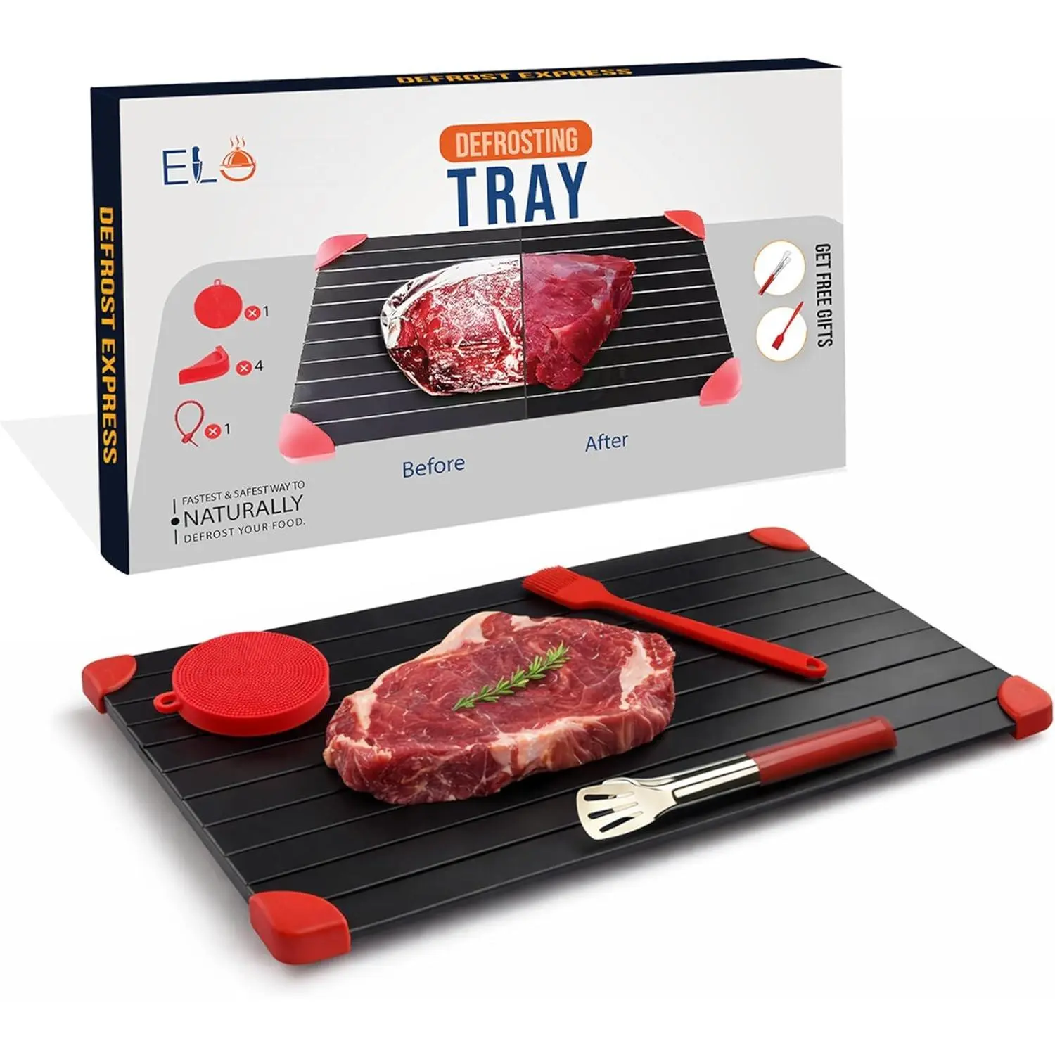 Defrosting Tray for Frozen Meat,  Defrost Thawing Plate