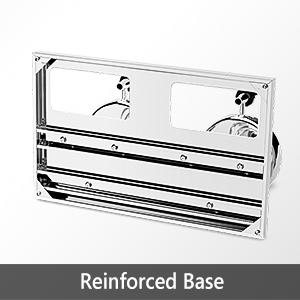 ROVSUN Beverage Dispenser, Drink Dispenser Water Juice Dispenser Stainless Steel with Ice Container for Party Catering Buffet Restaurant (2.2Gallon)