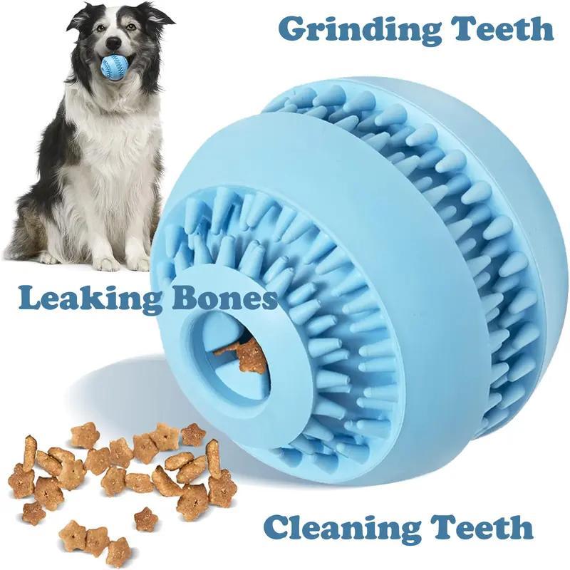 Interactive Dog Treat Ball for Small Medium Dogs Chew Toy Food Dispensing Puzzle Pet Toy