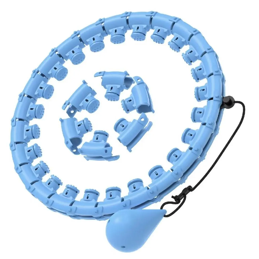 Infinity Circle for Adult, 2 in 1 Smart Circle for Women, 24 Detachable Knots