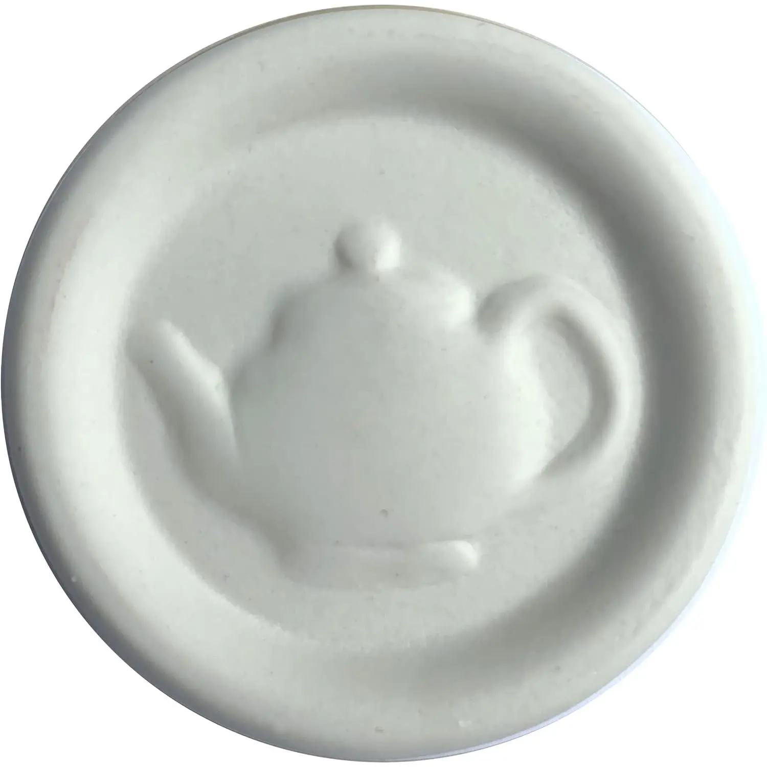 Pot Minder Ceramic Boil Spill Stopper Disc - Kitchen Overflow Preventer for Noodles, Soups, Pasta, Seafood - Heat, Steam & Splatter Saver for Stove & Microwave - 2.3 inches,  Pot Design