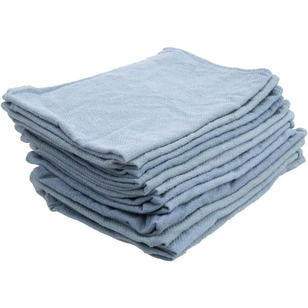 Recycled Surgical Towels - Eco-Friendly Cleaning Cloths for Professional Window Cleaners, Home & Car Detailing - 100% Cotton, Absorbent, Machine Washable Approximately 24"x16" 12 Pack