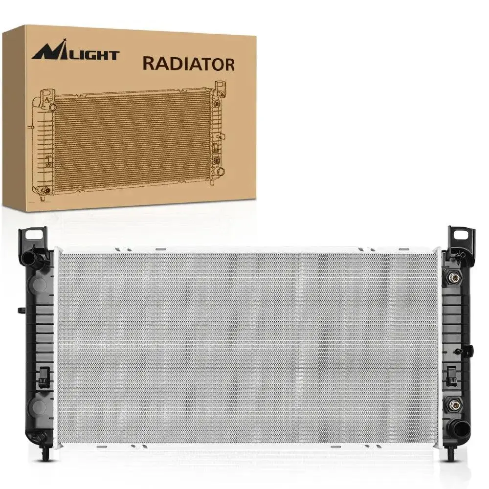 Nilight 2007 2008 2009 2010 2011 2012 2013 Chevrolet Silverado 2002 2003 2004 2005 2006 Avalanche 1500  2000 2001 2002 2003 2004 2005 2006 2007 2008 2009 2010 2011 2012 2013 2014 Tahoe 2001-2011 Sierra 2000-2014 Suburban Radiator Without Engine Oil Cooler