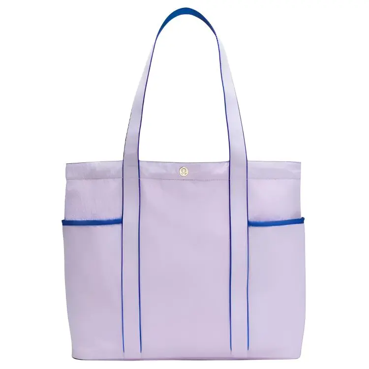 Lululemon Daily 20L Tote Bag for Men and Women – Nylon, Lavender Frost and Galaxy Cobalt Blue