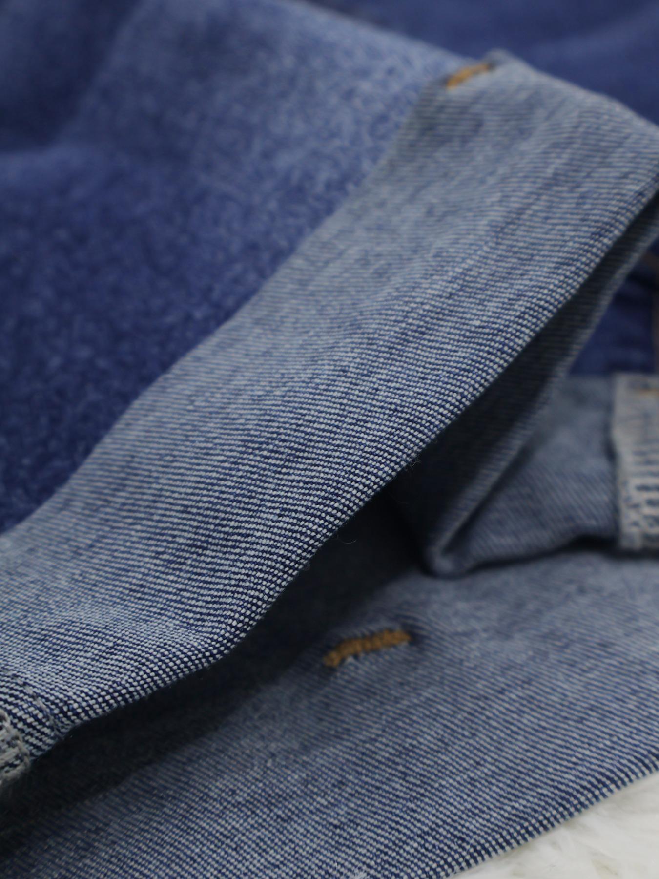 Women's Ripped Pocket Denim Shorts, Casual Stretchy Denim Shorts for Daily Wear, Ladies Bottoms for Summer, Womenswear