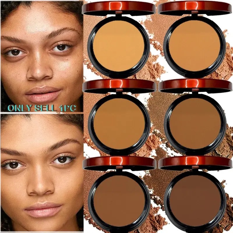 Concealer Setting Bronzer Powder, 6 Colors Available, Oil-Control, Water-Resistant, Long-Lasting, Matte Finish, Perfect Gift