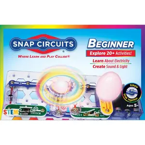 Beginner, Electronics Exploration Kit, Stem Kit for Ages 5-9 (SCB-20)