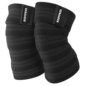 2-Pack Compression-Type Anti-Injury Knee Wraps for Men - Sports & Outdoor Protective Gear for Squats, Weightlifting, Compression-Type Protective Gear, Anti-Injury Protective Gear