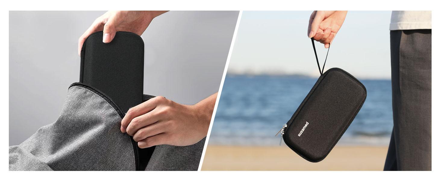 Insulin Cooler Travel Case,EVA Insulation Travel Medicine Kit with 2 Ice Packs for Diabetes Care,Insulin Pen and Other Diabetic Supplies (Purple)