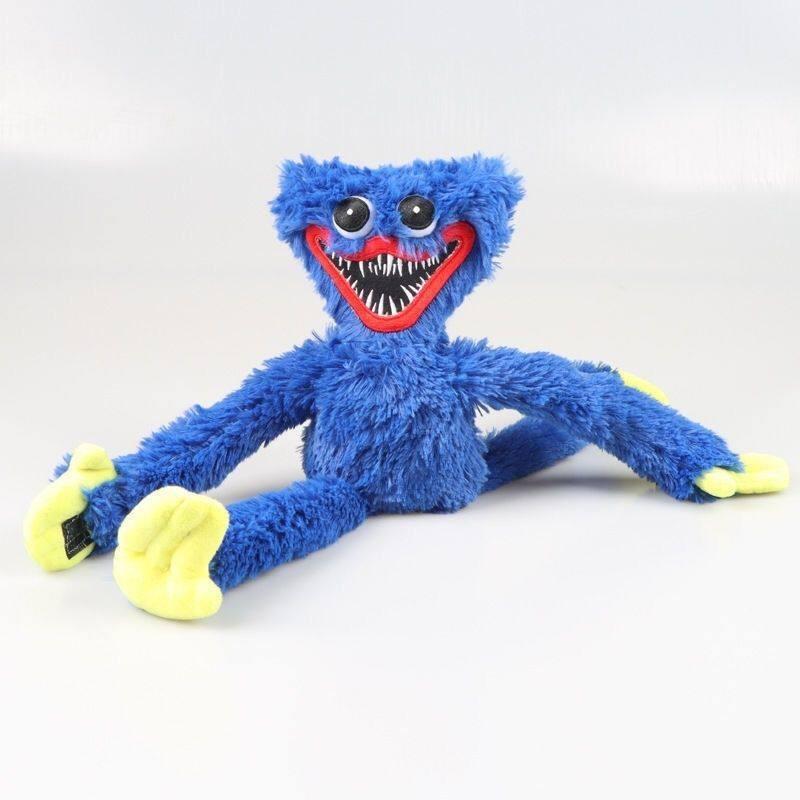 Poppy Playtime Huggy Wuggy Plush Backpack Soft Stuffed Bag Horror Game Toy Gift for Kids Fans