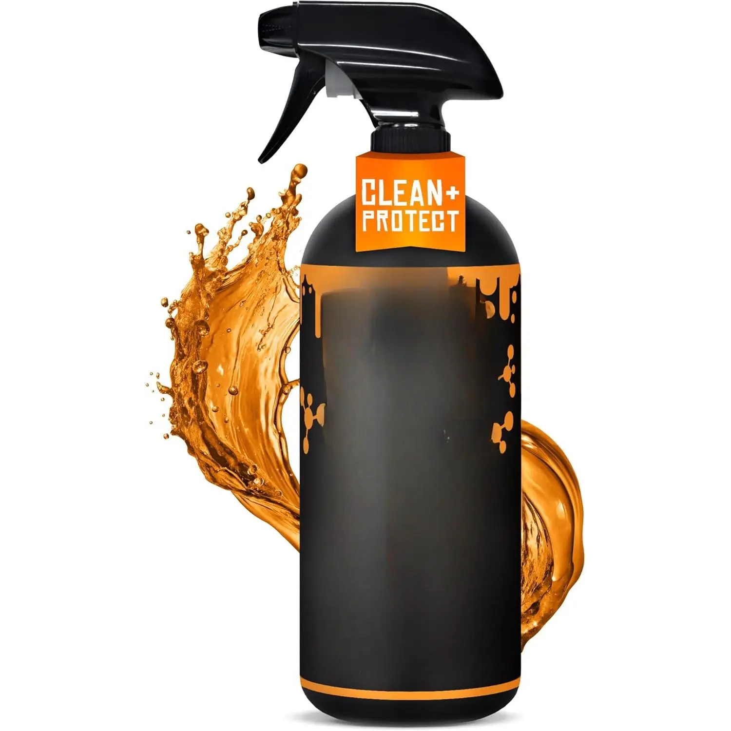 Interior 2-in-1 Vinyl Boat Seat Cleaner & Ceramic UV Protectant Spray| Marine Interior Detailing| Upholstery, Carpet & Plastic| Orange Creamsicle Scent| Made in USA