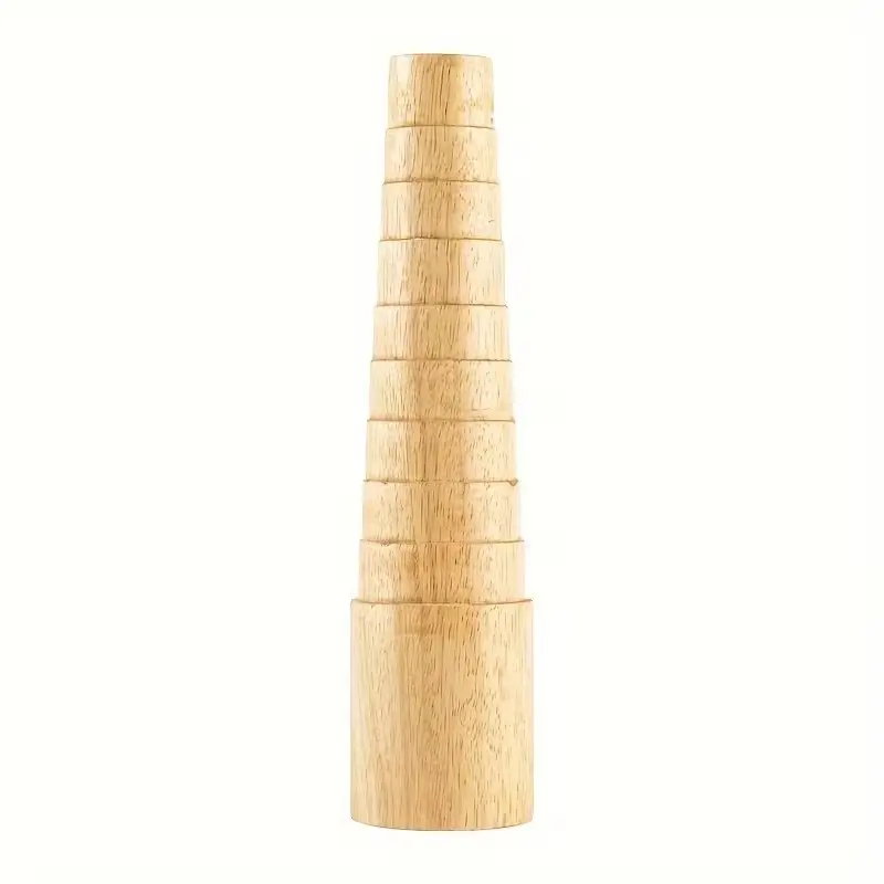 Bracelet Stick Round Drum Shape Step Bracelet Ring Size Measurement Sizing Wood Rod, Real Wood Ring Size Measurement Tool, Bracelet Repair Correction, Mandrel