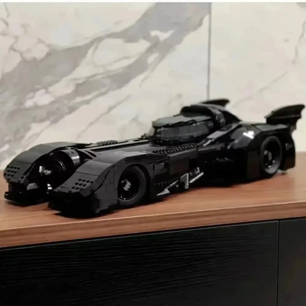 2026 New Arrival In Stock 3306 pcs Original Movie Version Batmobile Capture Car Building Block Set, Sports Car Model Assembly Kit Compatible with Major Brand 7188, Kids' DIY STEAM Educational Toys for Birthday and Christmas Gifts