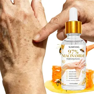 SUMIFANG 97% Niacinamide Brightening Serum (30ml) – A high-concentration dark spot-correcting serum formulated with Vitamin C and Retinol; deeply nourishes and hydrates, firms and smooths, and gently brightens the complexion.
