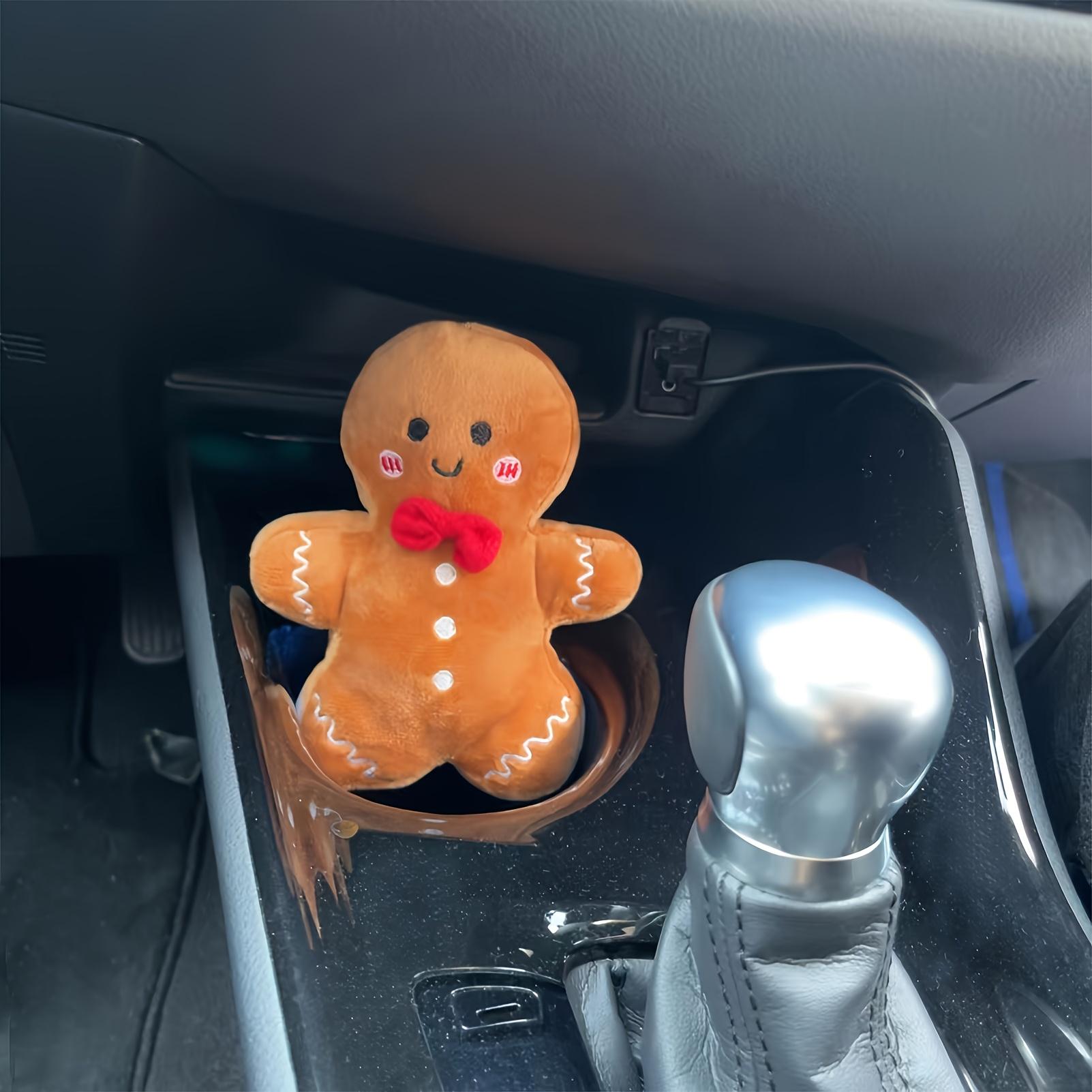 Ultra Soft Gingerbread Man Plush Toy - Cute Christmas Pillow Cushion, Lightweight Holiday Decoration & Perfect Xmas Gift