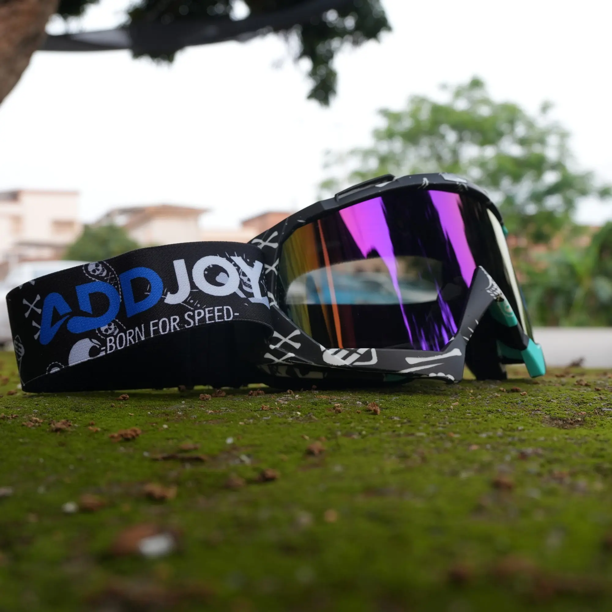 Unisex Off-Road Motorcycle Goggles, Windproof Dust-Resistant Impact Protection, Full Frame Racing Glasses, Skiing Universal Eyewear