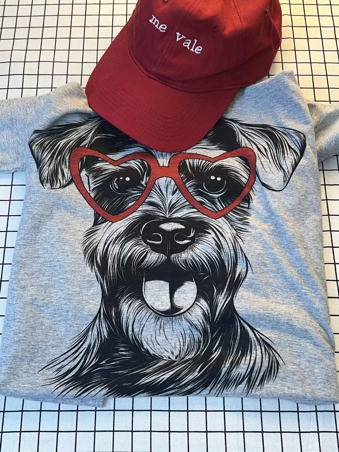 Dogs With Glasses Unisex Light Grey T-shirt S-5XL Comfortable Fittable Soft Cotton Tee for Pet Lovers Casual Summer Essential Dogs With Glasses Unisex Light Grey T-shirt S-5XL Comfortable Fittable Soft Cotton Tee for Pet Lovers Casual Summer Essential