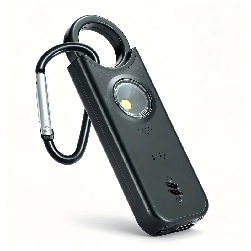 Rechargeable Personal Safety Alarm for Women, 135 dB Loud Self Defense Keychain Siren with LED Strobe Light,Key Chain Alarms for Women Kids Elderly