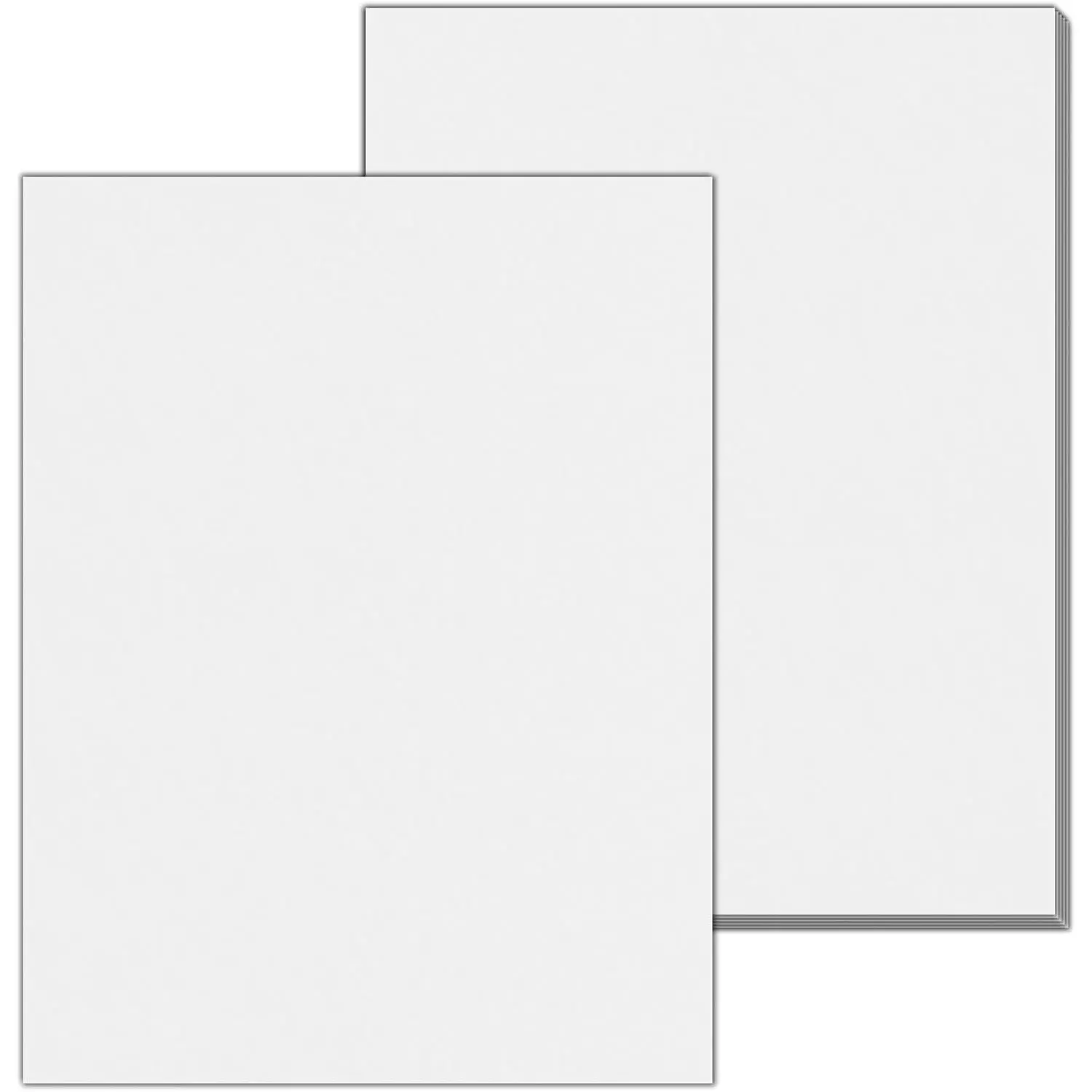 130lb (350 gsm) Heavy White Cardstock, Extra Thick Heavyweight - 20 Sheets | 8.5 x 11 inches