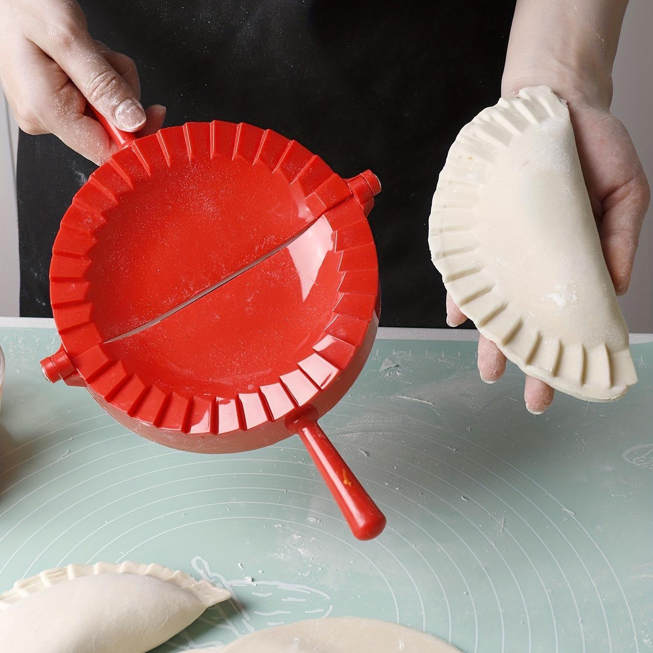 1 Count Plastic Dumpling Maker Mold - Easy Hand-Made Dumpling Tool, Practical Kitchen Supply for Home Cooking