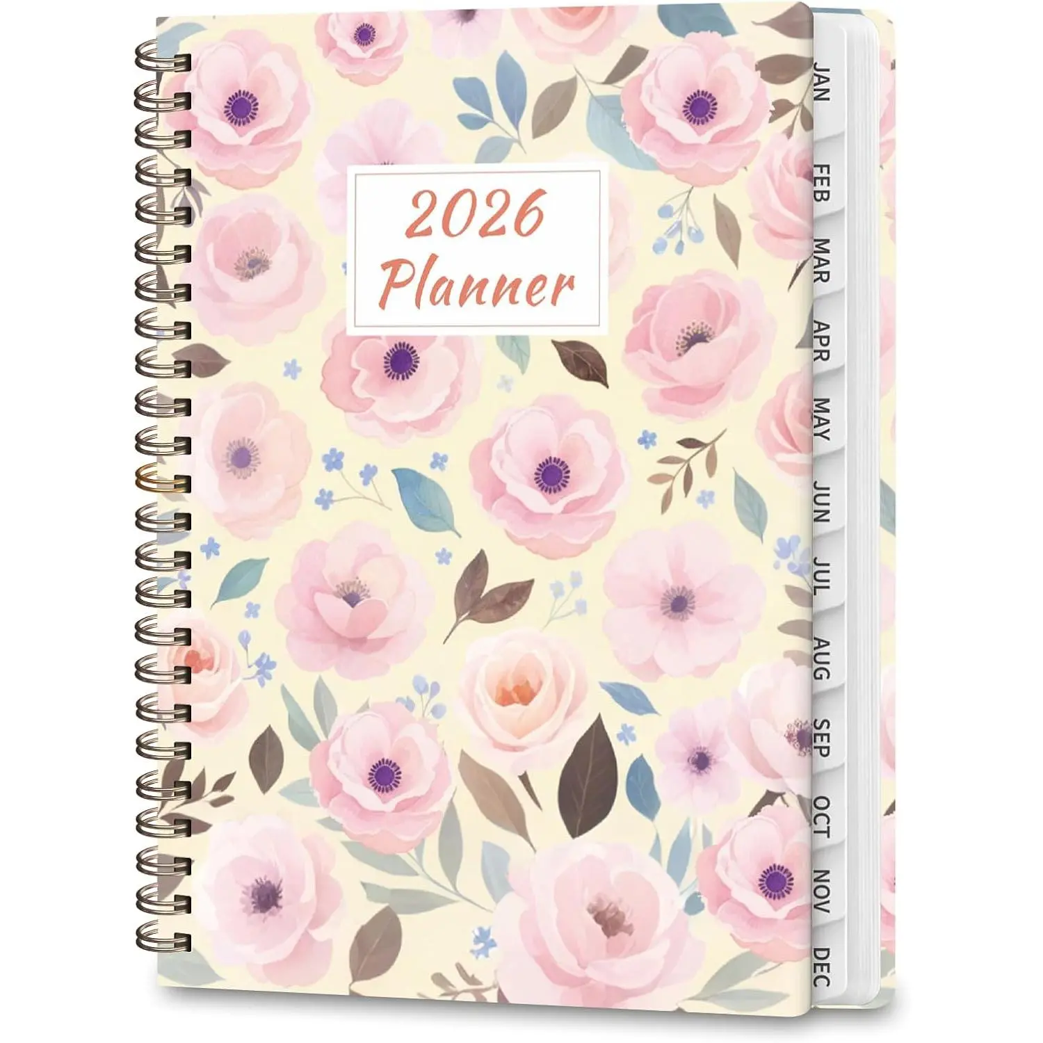 2026 Planner, Weekly and Monthly Calendar Planner Agenda, Jan 2026 - Dec 2026, Planning Academic Book, Office Desk Accessories and School Supplies - A5 (6.3'' x 8.5'')