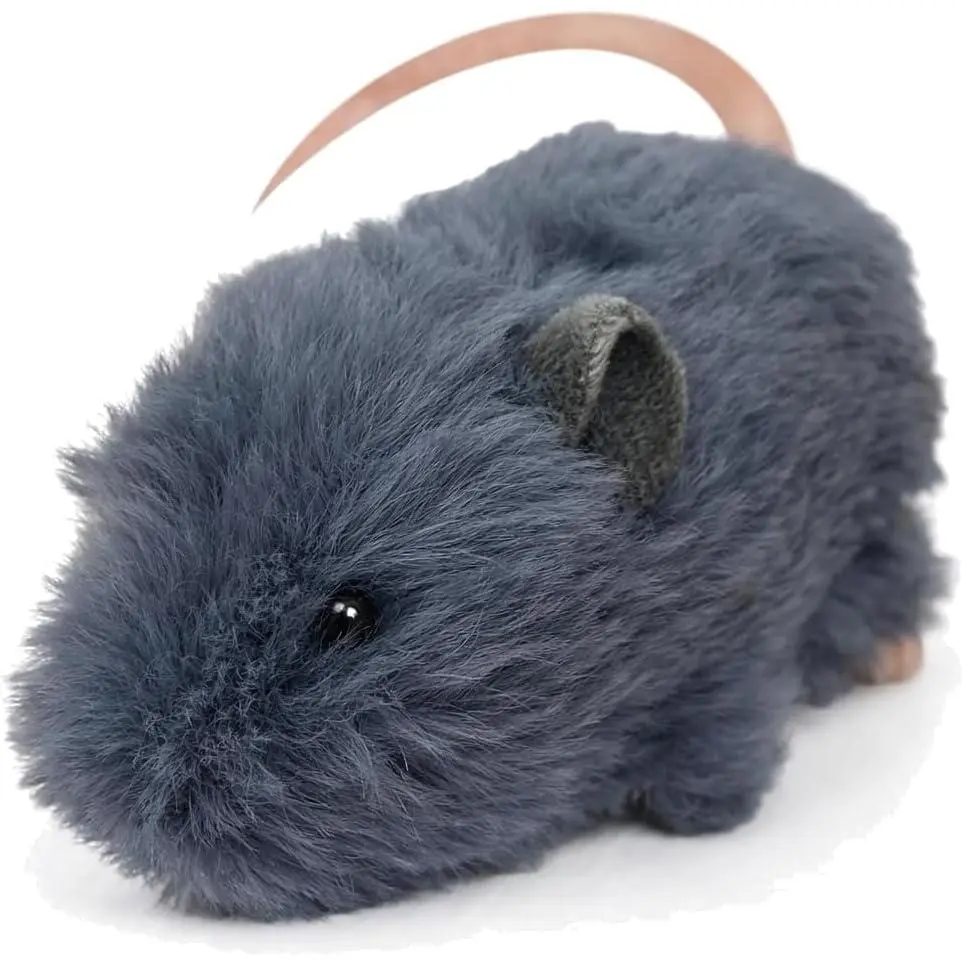 7" |  Stuffed  Small |  Mouses Small   |    | Small Mouses Plush   |   for Cats | Squeaker-Free | Gray | 7"