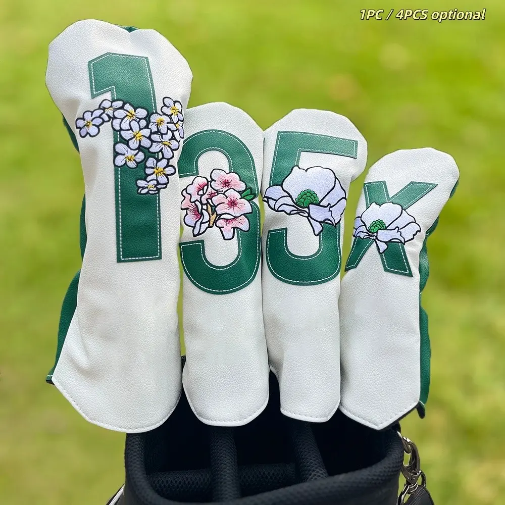 Sakura Series Golf Club Head Cover, Waterproof & Durable Material, Best Protection for Your Golf Club, Essential Golf Accessory, Golf Gear, Golf Supply, Golf Equipment