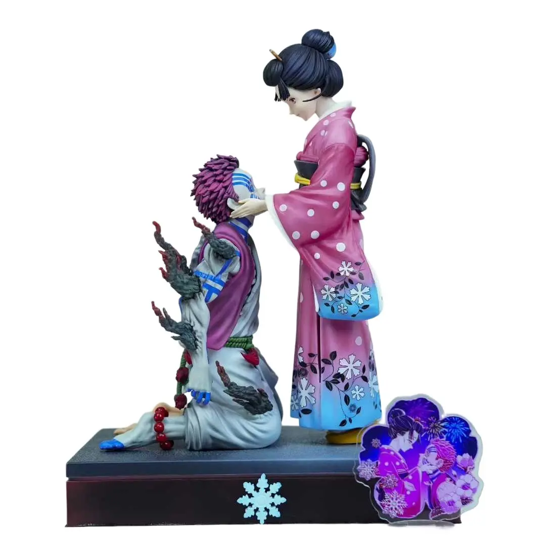 Demon Slayer Upper Three Koma Love Figure, Anime Model Collectible, Demon Slayer Series, Ideal Gift for Fans, High-Quality Detailing