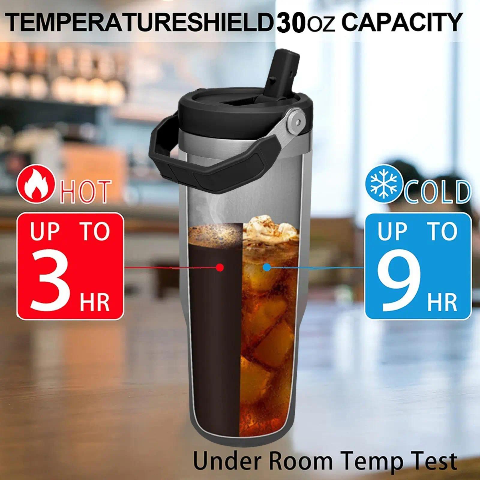 30 Ounce Stainless Steel Tumbler - Stylish Jey Uso Pattern Insulated Water Bottle, Durable Stainless Steel Thermos & Flask, Multi-Purpose Drinking Cup for Home, Office, School & Daily Use, Thoughtful Boyfriend Gift & Summer Cool Drinkware