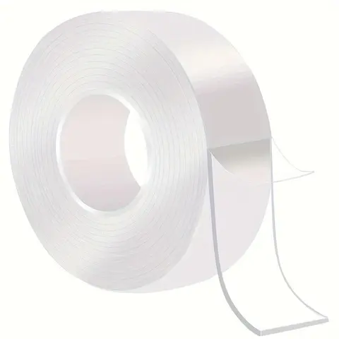 Transparent Double Sided Nano Tape, 1 Roll Multifunctional Self-adhesive Double-sided Tape, Transparent Waterproof High Viscosity Traceless Tape, Multipurpose Mounting Tape, High Bond Adhesive, Clear Double Sided Tape