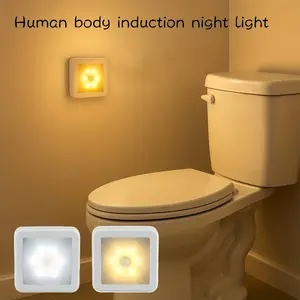 1pcs Smart Motion Sensor Wall Light with 6-LED, Magnetic Adhesive Ceiling/Wall-Mounted Suitable for Bedside, Hallway, Stairs, Bathroom - & Play Installation, Wide Detection Range, Soft Night for Nighttime Use, Easy Install