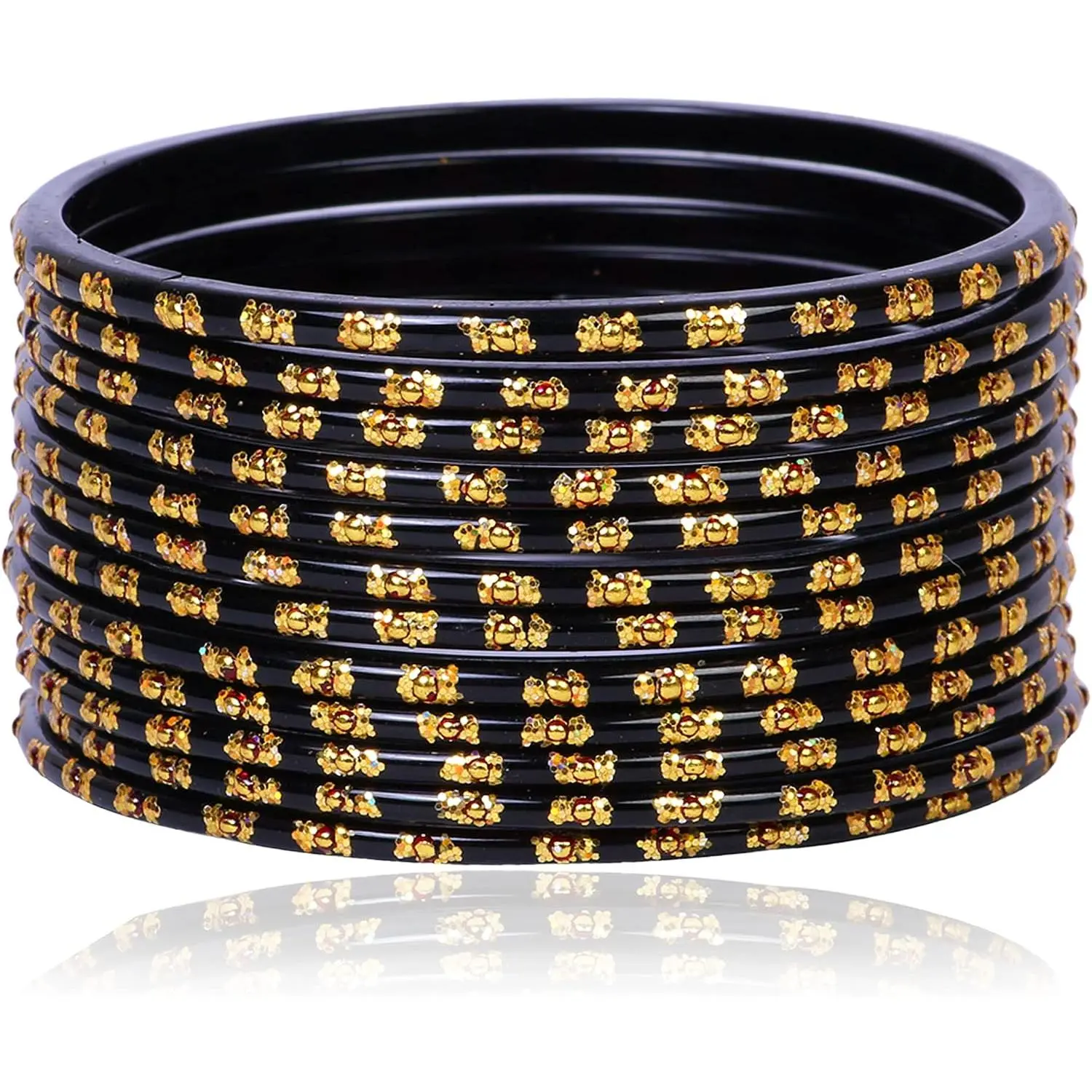 Indian  Bangles Bollywood Bangle set bracelets for women Bridal Ethnic Dailywear Glass Bangles Set For Women Traditional