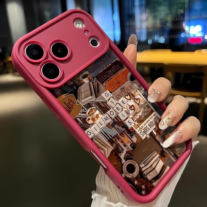 G-Gilmore Girls aesthetic Soft&Flexible TPU Silicone Phone Case For iPhone 17 Pro Max AIR 16 15 14 13 12 11 Plus XSMAX Cases Durable|Shockproof|Full Camera Protection|Anti-Scratch|Anti-Fingerprint|Slim Fit|Gift For Girlfriend/Men/Women