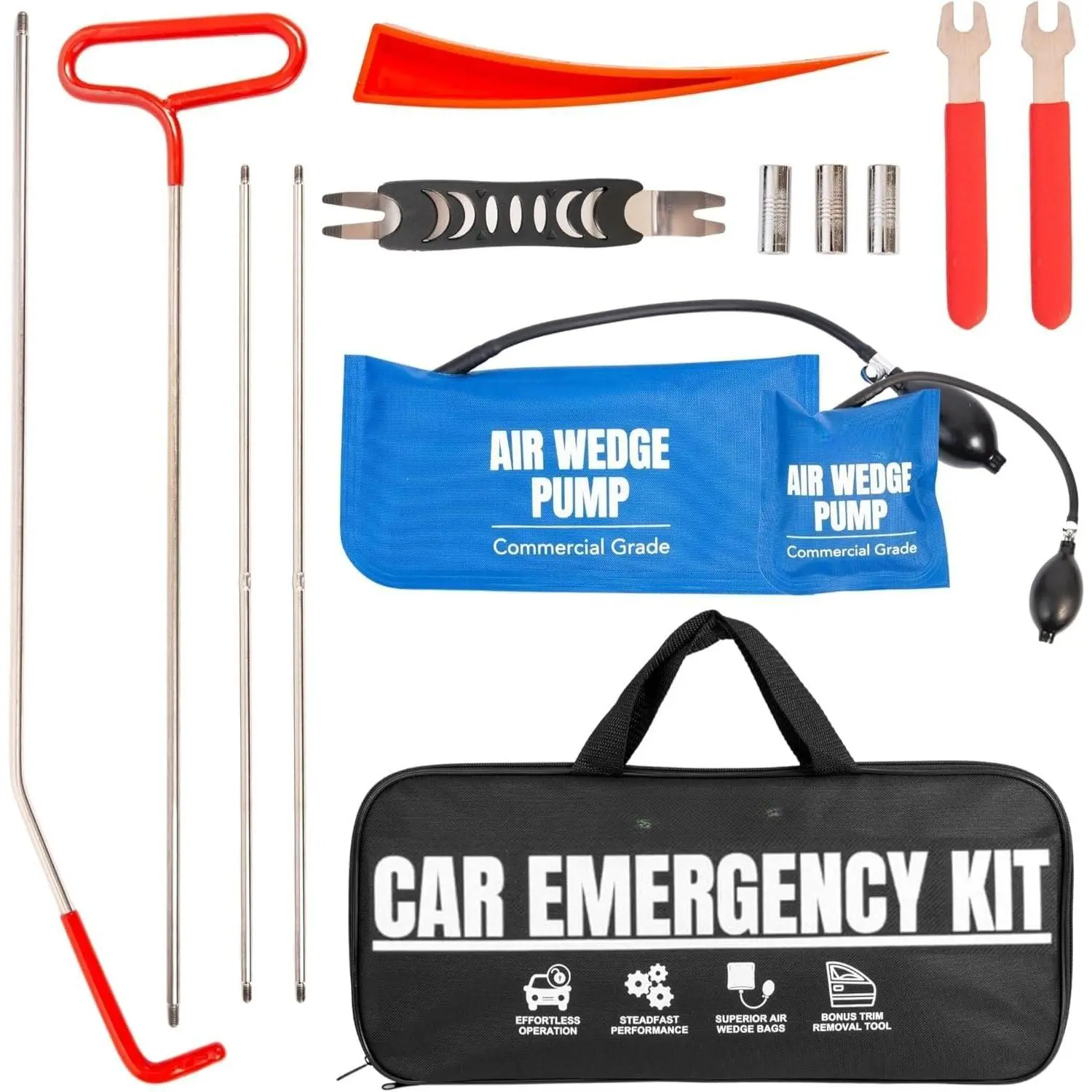 's  Tool Kit, Stainless Steel  5th Wheel Pin Puller, Long Distance Hook Tool, Pull Hook J-Hook