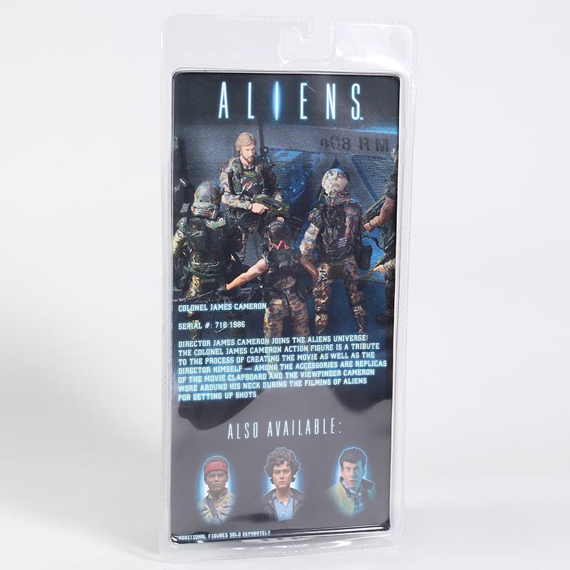 NECA Aliens Xenomorph Warrior Dog Alien Ellen Ripley Weyland Yutani Bishop Colonel Cameron 7"Action Figure Collectible Model Toy popular