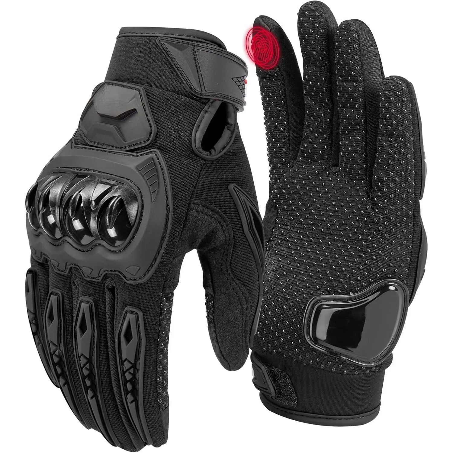 Motorcycle Gloves  Men/Women, Touchscreen Dirt Bike Gloves with Shell, Anti-Slip  Motorbike, Riding, Racing, Cycling, Dirt Bike, ATV, UTV, Motocross, BMX, Hiking New model