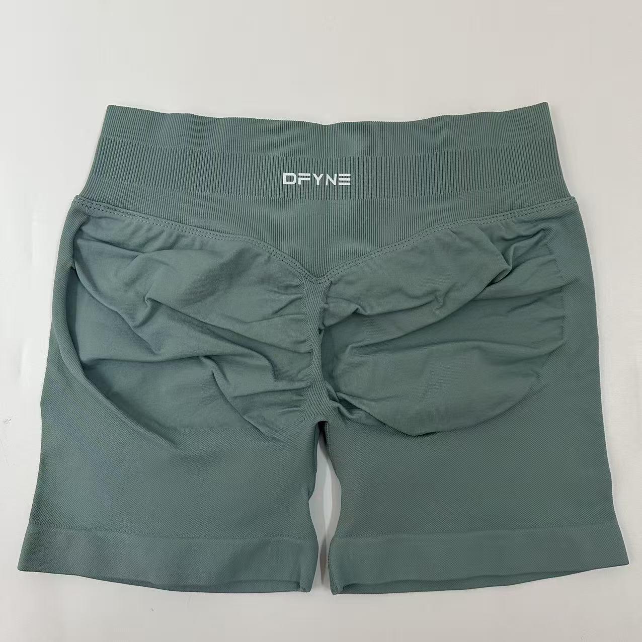 Dfyne Impact Women's Yoga Shorts, Tighten the Buttocks, High-Waist Stretch, Suitable for Exercise and Fitness, As Well as Outdoor Cycling.