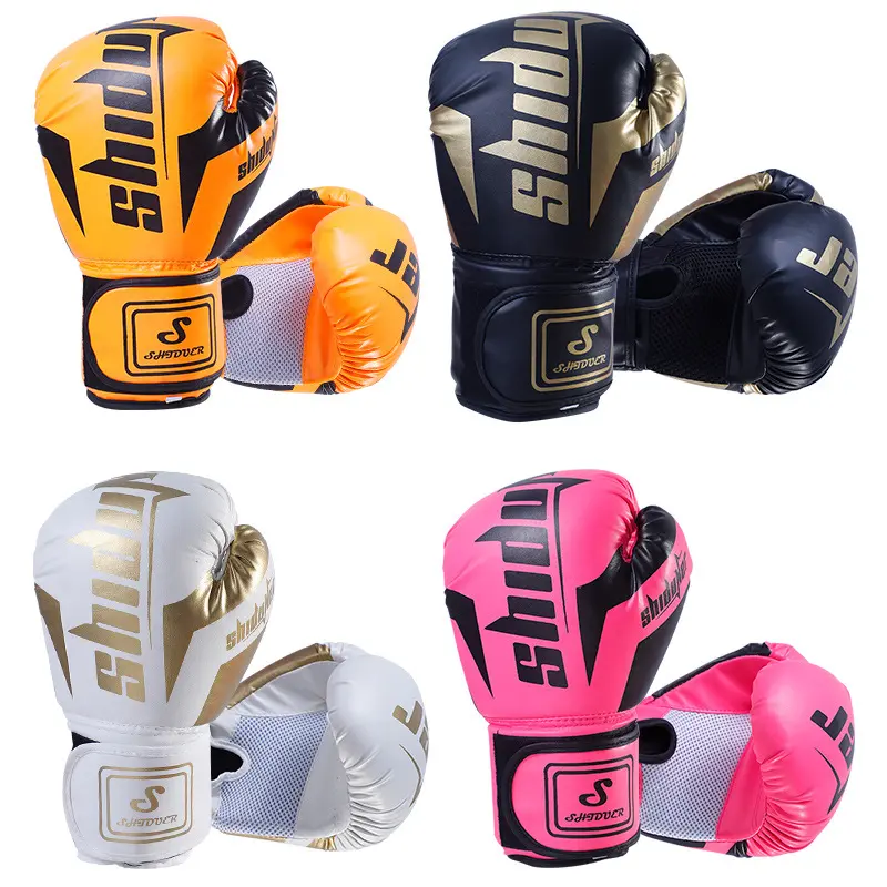 Boxing gloves - professional training gloves for adults, suitable for men and women, sparring, punching bag, and combat sports different color