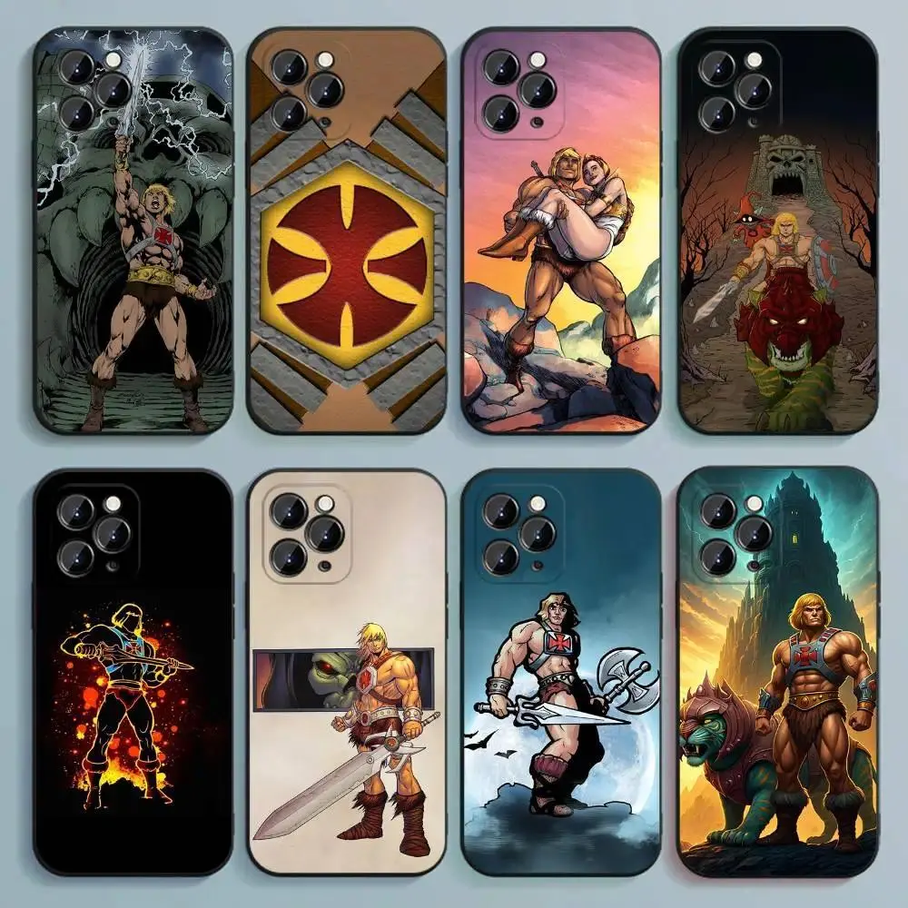 He-Man Phone Case Soft Shockproof Protective Cover Compatible with iPhone 11-17 Pro Max/Plus & Samsung Galaxy S23-S25