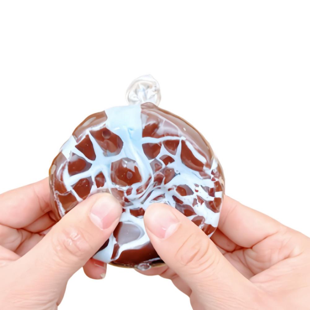 Crunchy Grape Squishy Toy Stress Relief Squeeze Toy Green Grape Crispy Texture Fidget Toy For Anxiety Adults Gift