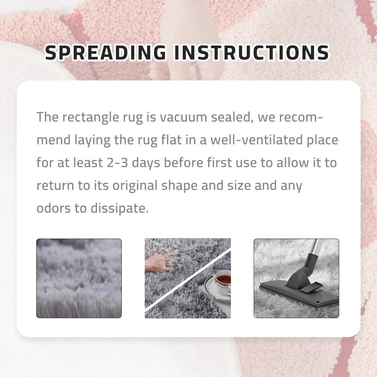 Solid Color Bedside Rug, Soft Plush Water-Absorbent Bedroom Floor Mat with Felt Backing, Non-Slip Decorative Rug for Bedroom and Living Room Home Decor, Valentine's Day Gift #TOP PICKS