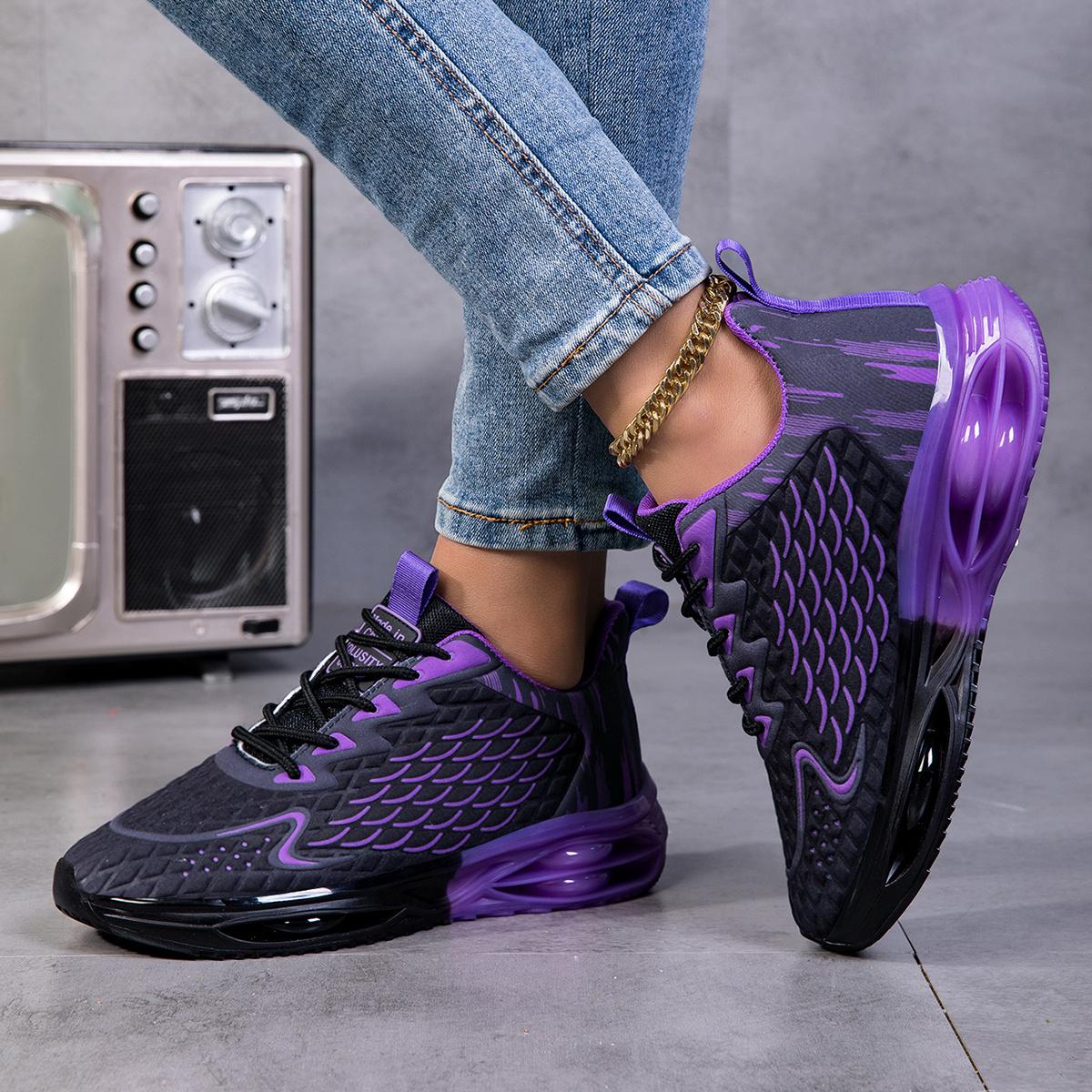 Women's New Breathable Professional Running Shoes Spring Road Cushioning Lightweight Thick Sole Casual Shoes Breathable Women's Running Shoes, Comfortable Ankle Sock Shoes Fitness Wlking Shoes, Foam Runners Basketball Shoes.