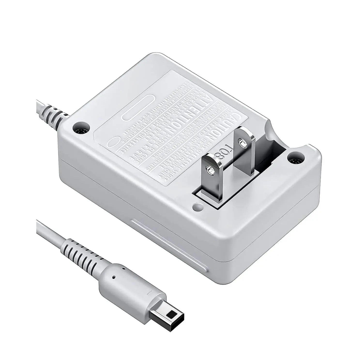 3DS Charger,  3DS Charger Compatible with  3DS/ DSi/DSi XL/ 2DS/ 2DS XL/ 3DS 100-240V Wall Plug Adapter