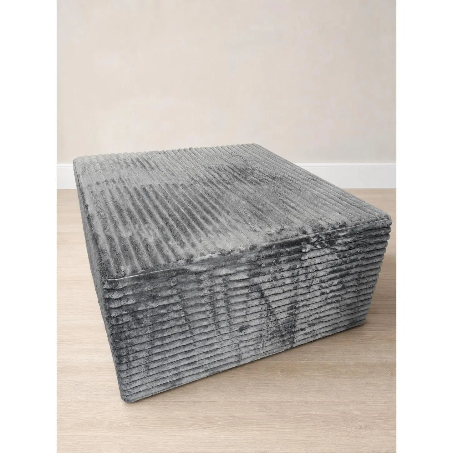 Garvee Oversized Rectangular Corduroy Ottoman for Couch, Comfortable and Stylish Foot Rest Perfect for Living Room Seating and Relaxation