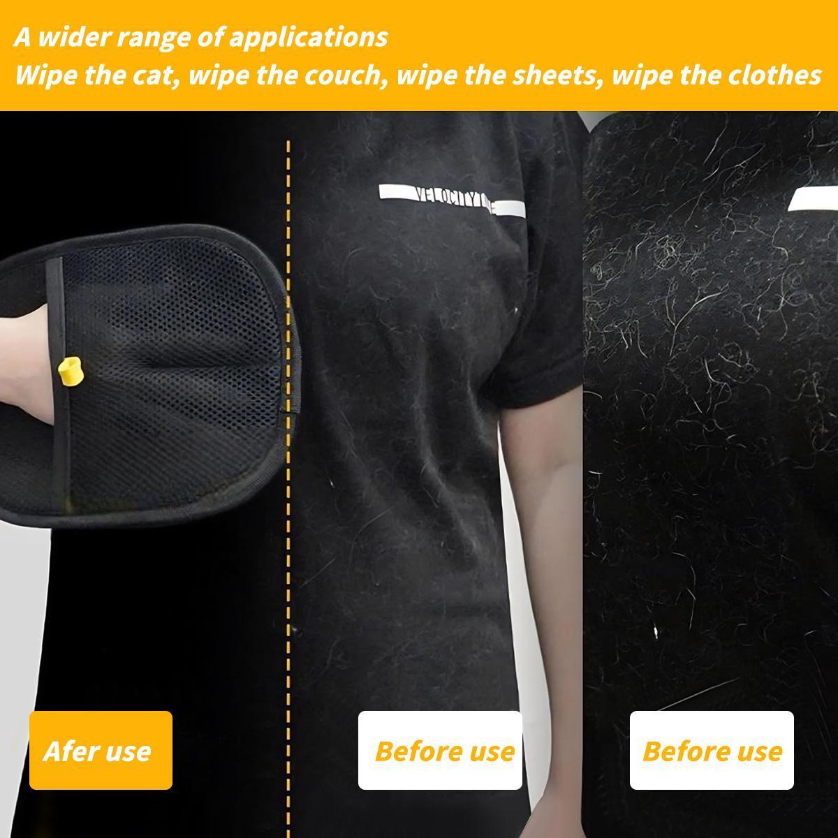 Pet Hair Remover Glove, Electrostatic Removal Gloves for Pet Hair, Pet Hair Remover Gloves for Dog & Cat, Reusable Pet Hair Remover Glove for Carpet, Couch, Clothing, Furniture Pet Hair Remover Glove, Electrostatic Removal Gloves for Pet Hair, Pet Hair Remover Gloves for Dog & Cat, Reusable Pet Hair Remover Glove for Carpet, Couch, Clothing, Furniture