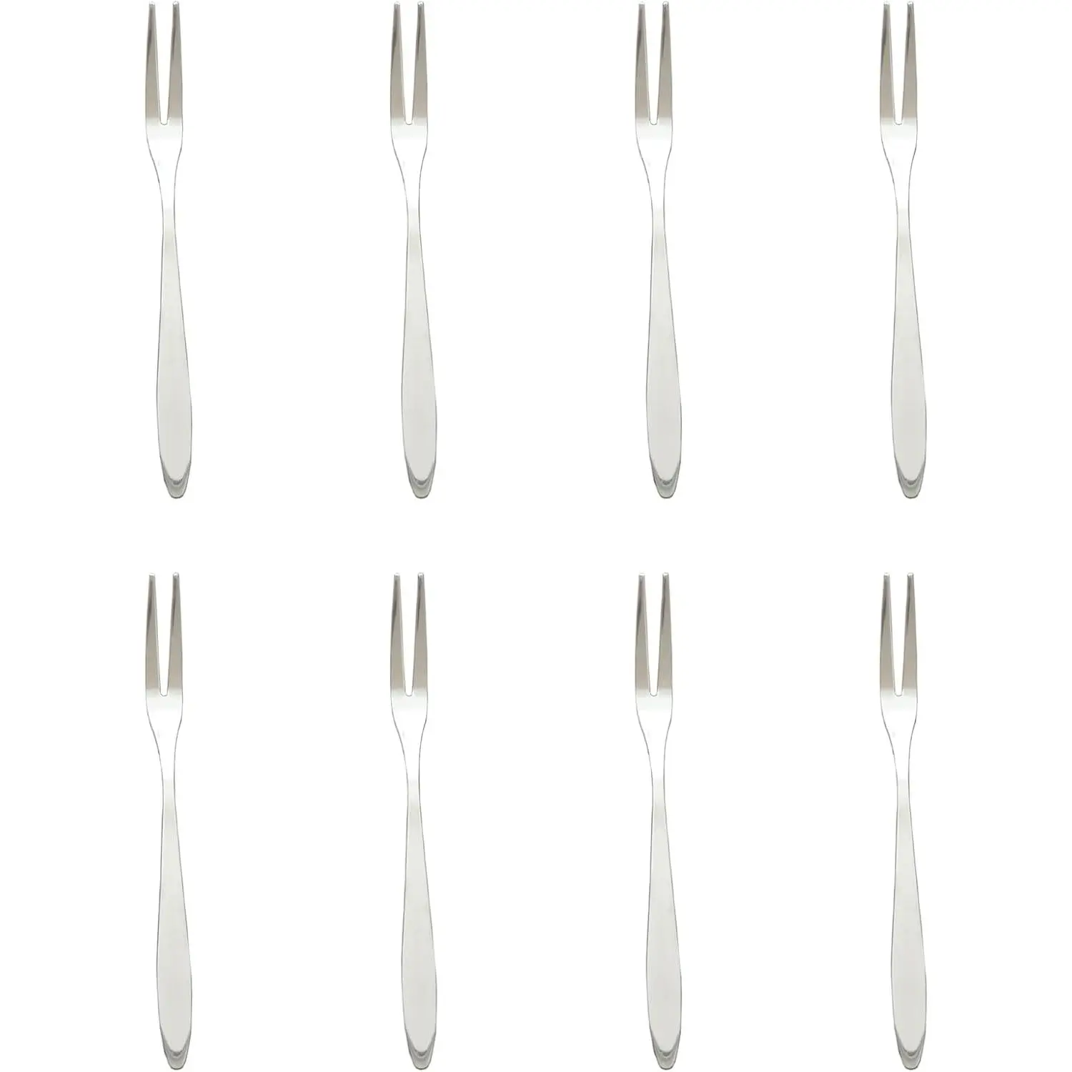 8 count Pickle Forks, 5 Inches Handle Olive Fork, Stainless Steel  Forks, Pickle Grabber, Pickle , 2 Prong Dessert Forks, Fruit Fork