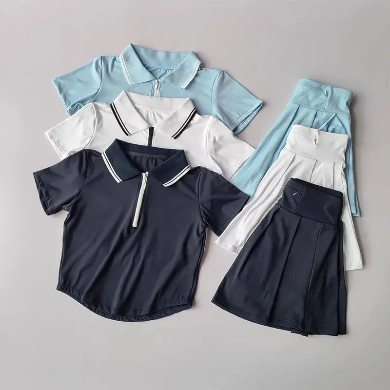 Women's 2-Piece Tennis Sets Polo Suit Stretchy Workout Shirt Outfits Golf Badminton Training Slim Fit Tracksuits,Padded,Cycling,Shorts,jersey,brazil,lala,argentina,wc,warm,Waterproof,Ski,Onesie,Insulated,Snowboard,Overalls