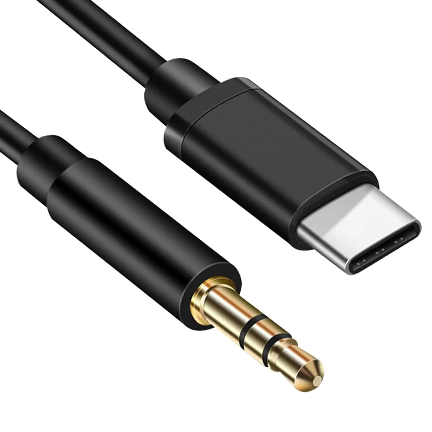 USB C to Aux  3.5ft, Aux to USB C, Type C to 3.5mm Audio Adapter