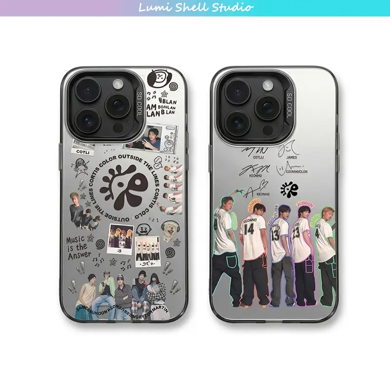 Hot Kpop C-CORTIS TPU Casing for iPhone 17 Pro Max, 17Air, 16, 15, 14, 13 Plus Smartphone, Handheld Cellphone Devices, Ideal Holiday or Birthday Gift for Your Partner