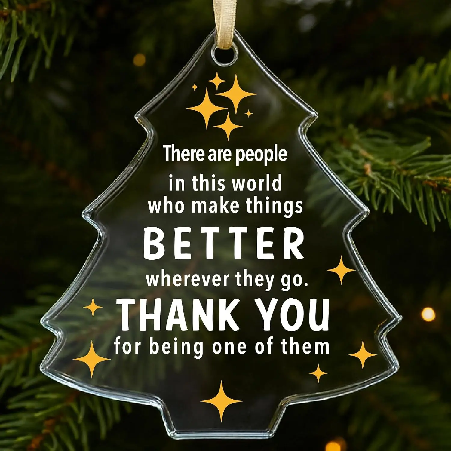 Thank You Gifts for Women,Teacher  Nurse Coworker Appreciation Gifts,Difference Maker Ornaments for Employee Teacher  Going  Farewell